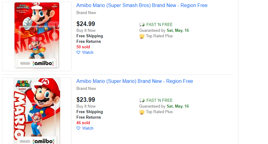 amiibo prices