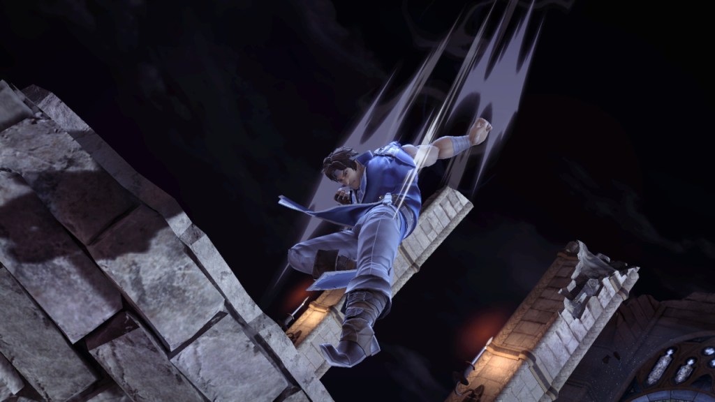 Richter amiibo using Down Air