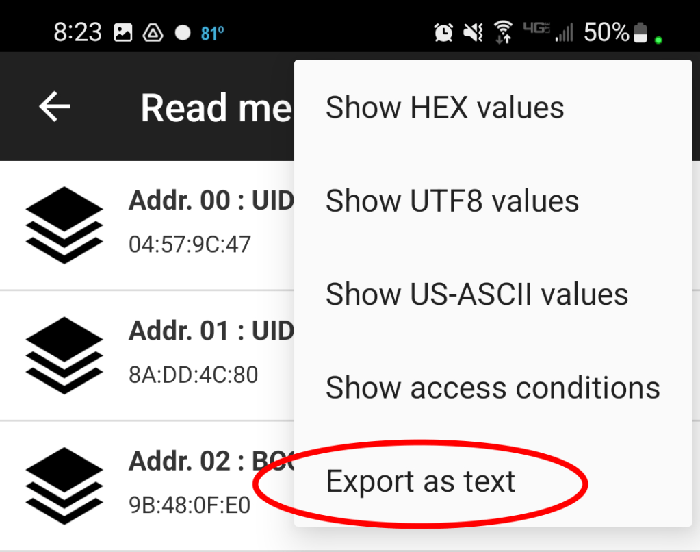 How to Save Amiibo Bin Files With NFC Tools (Android) Amiibo Doctor
